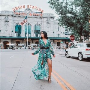 Turquoise Summer Dress